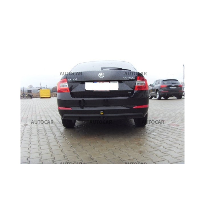 Cârlig de Remorcare, Auto-Hak, Sistem Demontabil Vertical, Škoda Octavia Combi 4x4 2013 - Prezent - EDK.ro