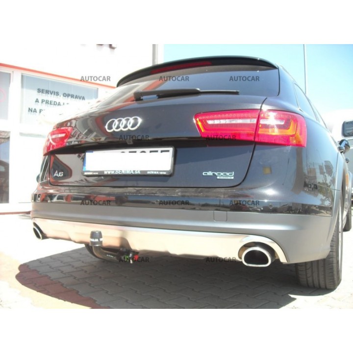 Vertical Detachable Towbar with Key, Westfalia Automotive ALLROAD, Audi A6 2011 - 2014 - EDK.ro