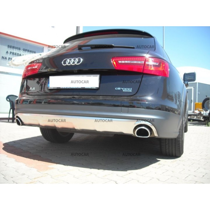 Vertical Detachable Towbar with Key, Westfalia Automotive ALLROAD, Audi A6 2011 - 2014 - EDK.ro