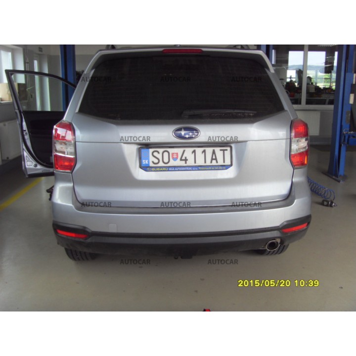 Cârlig de Remorcare Detașabil Vertical cu Cheie, Westfalia Automotive 5 Uși, Subaru Forester 2013 - Prezent - EDK.ro
