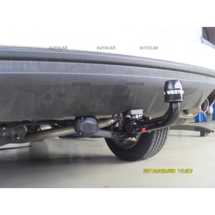 Vertical Detachable Towbar with Key, Westfalia Automotive 5 Doors, Subaru Forester 2013 - Present - EDK.ro