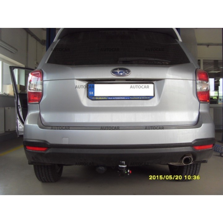 Vertical Detachable Towbar with Key, Westfalia Automotive 5 Doors, Subaru Forester 2013 - Present - EDK.ro