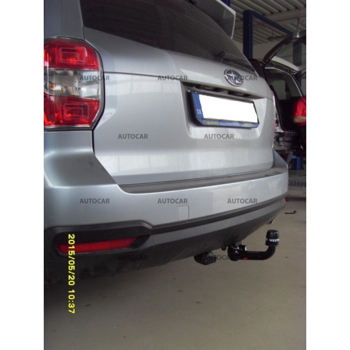 Cârlig de Remorcare Detașabil Vertical cu Cheie, Westfalia Automotive 5 Uși, Subaru Forester 2013 - Prezent - EDK.ro