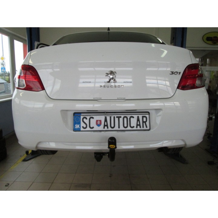 Towbar, Auto-Hak, Semi-Detachable System, Peugeot 301 2013 - Present - EDK.ro