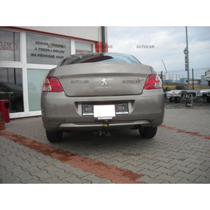 Towbar, Auto-Hak, Automatic Detachable System, Peugeot 301 2013 - Present - EDK.ro