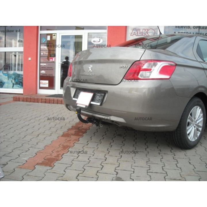 Towbar, Auto-Hak, Automatic Detachable System, Peugeot 301 2013 - Present - EDK.ro