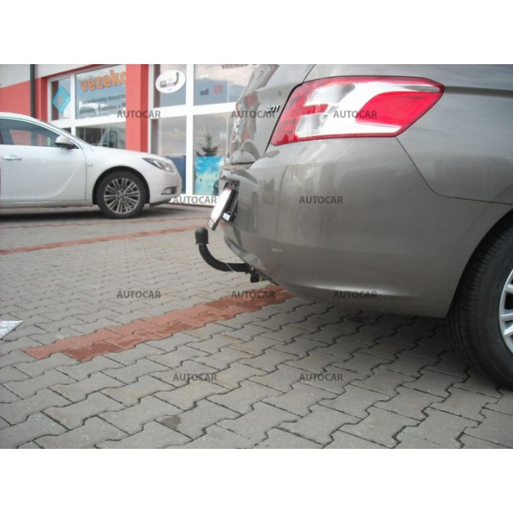 Cârlig de Remorcare, Auto-Hak, Sistem Demontabil Automat, Peugeot 301 2013 - Prezent - EDK.ro