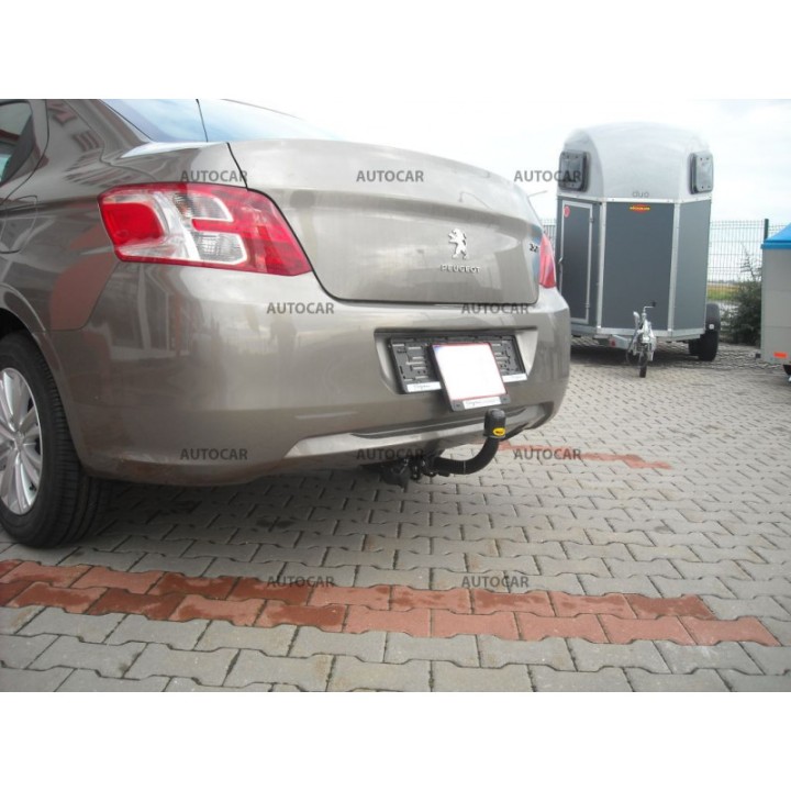 Towbar, Auto-Hak, Automatic Detachable System, Peugeot 301 2013 - Present - EDK.ro
