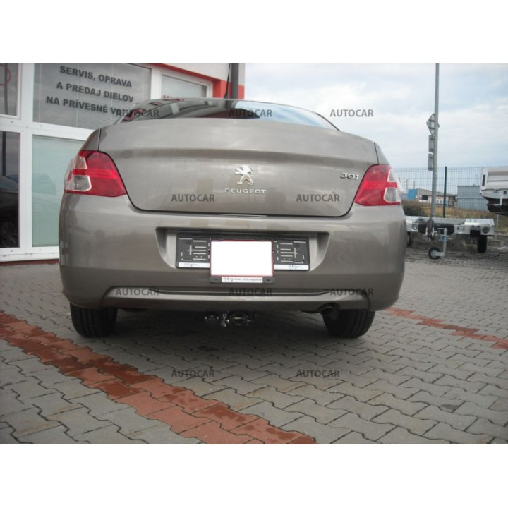 Cârlig de Remorcare, Auto-Hak, Sistem Demontabil Automat, Peugeot 301 2013 - Prezent - EDK.ro