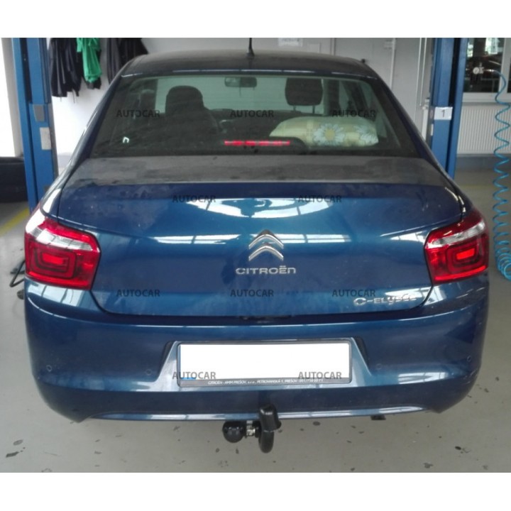 Towbar, Auto-Hak, Semi-Detachable System, Citroën C-Elysée 2012 - Present - EDK.ro