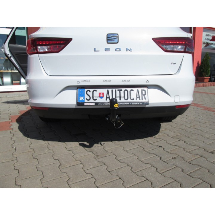 Cârlig de Remorcare, Auto-Hak, Sistem Demontabil Automat, Seat Leon 2012 - 2020 - EDK.ro