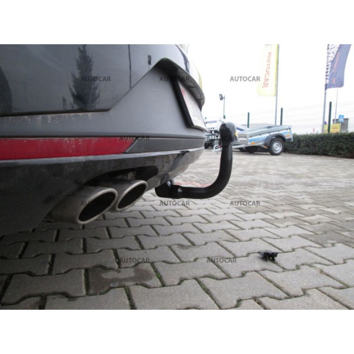 Cârlig de Remorcare, Auto-Hak, Sistem Demontabil Vertical, Seat Leon 2012 - 2020 - EDK.ro