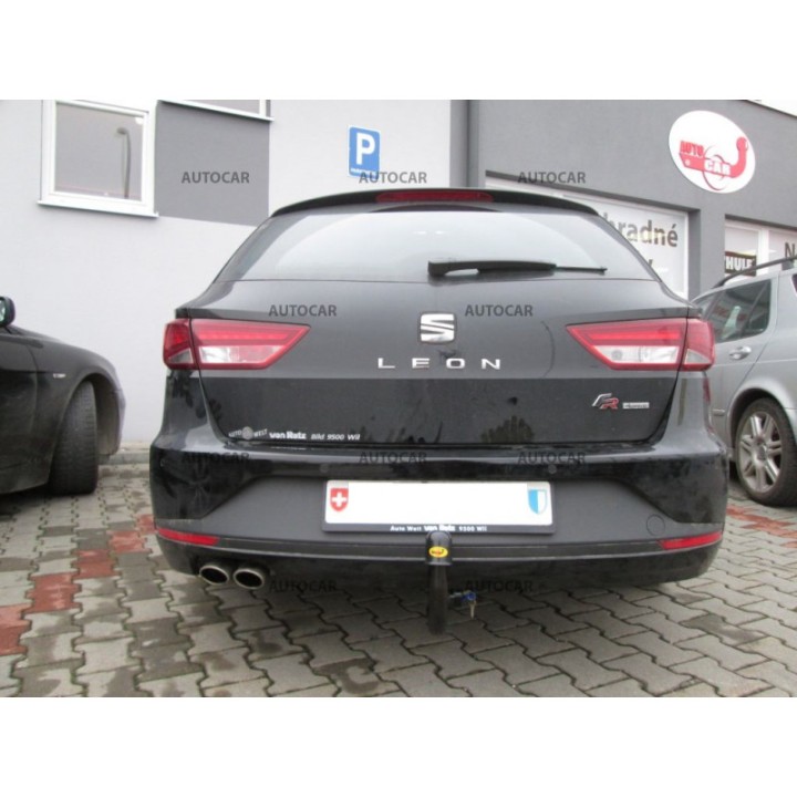 Towbar, Auto-Hak, Vertical Detachable System, Seat Leon 2012 - 2020 - EDK.ro