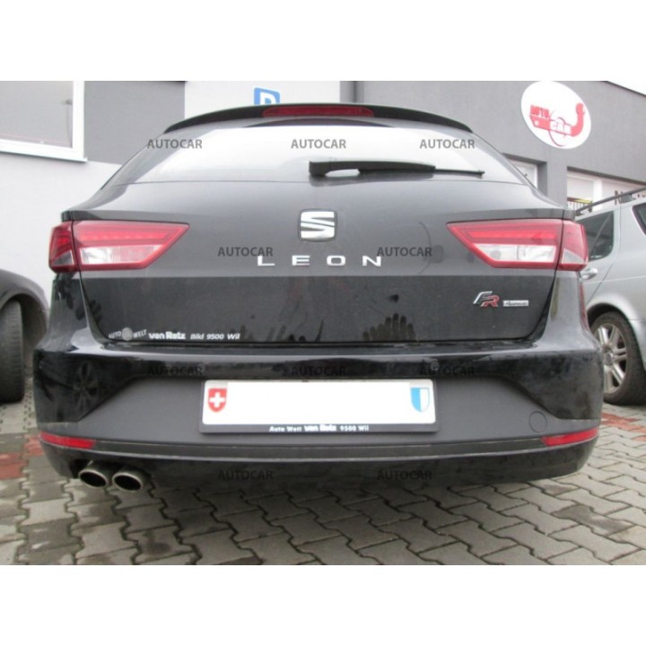 Towbar, Auto-Hak, Vertical Detachable System, Seat Leon 2012 - 2020 - EDK.ro