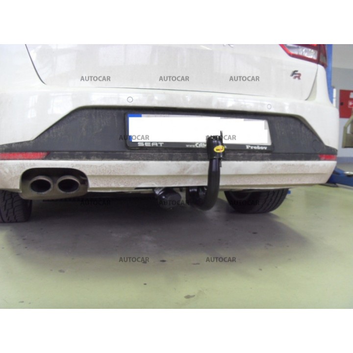 Cârlig de Remorcare, Auto-Hak, Sistem Demontabil Vertical, Seat Leon 2012 - 2020 - EDK.ro