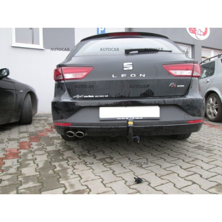 Towbar, Auto-Hak, Vertical Detachable System, Seat Leon 2012 - 2020 - EDK.ro