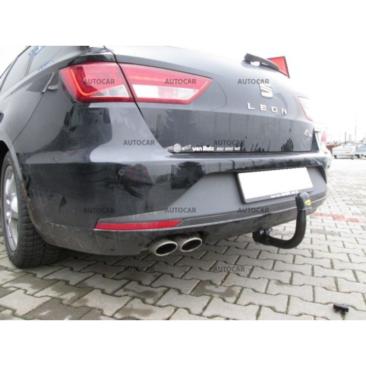 Towbar, Auto-Hak, Vertical Detachable System, Seat Leon 2012 - 2020 - EDK.ro
