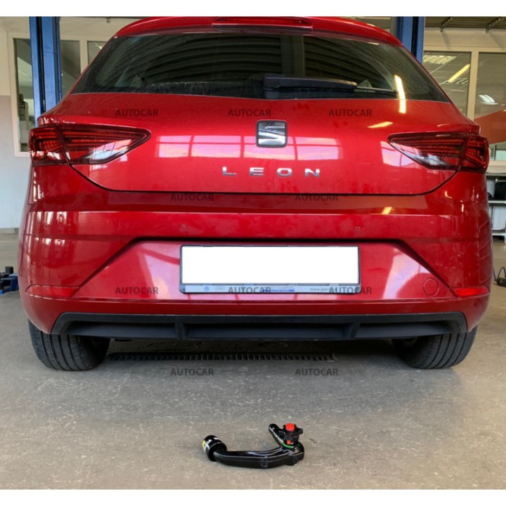 Detachable Towbar, Westfalia Automotive, Seat Leon 2012 - 2020 - EDK.ro
