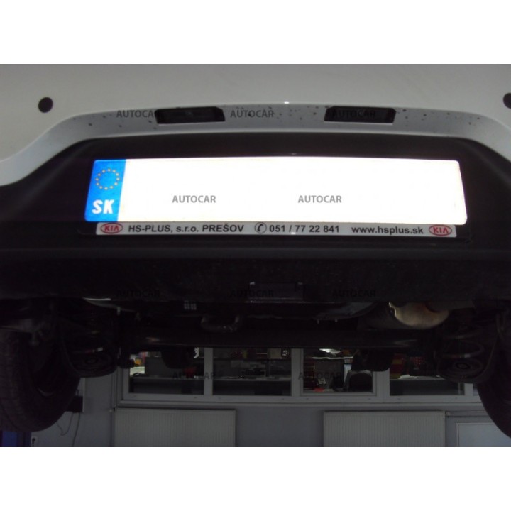 Cârlig de Remorcare, Auto-Hak, Sistem Demontabil Vertical, Kia Rio 2013 - Prezent - EDK.ro