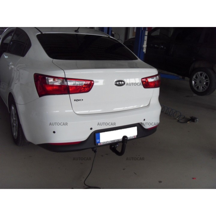 Cârlig de Remorcare, Auto-Hak, Sistem Demontabil Vertical, Kia Rio 2013 - Prezent - EDK.ro
