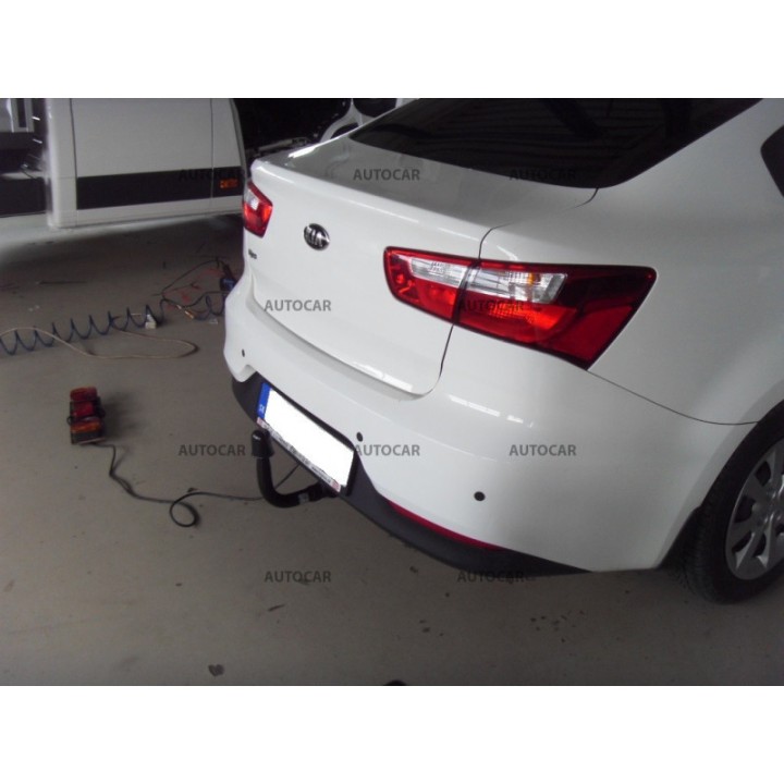 Cârlig de Remorcare, Auto-Hak, Sistem Demontabil Vertical, Kia Rio 2013 - Prezent - EDK.ro