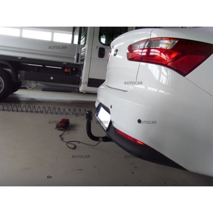 Towbar, Auto-Hak, Vertical Detachable System, Kia Rio 2013 - Present - EDK.ro