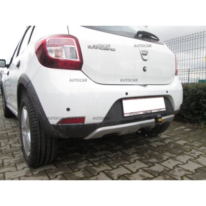 Towbar, Auto-Hak, Semi-Detachable System, Dacia Sandero Stepway 2013 - 2020 - EDK.ro