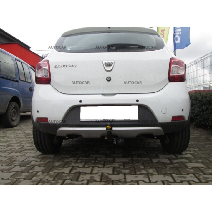 Cârlig de Remorcare, Auto-Hak, Sistem Semi-Demontabil, Dacia Sandero Stepway 2013 - 2020 - EDK.ro