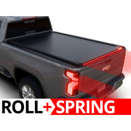 Închidere de Benă Tip Rulou Asistat, Tessera 4x4 Roll+, Chevrolet Silverado 2500 Lungime Benă 6.6 Feet 2015 - 2019 - EDK.ro
