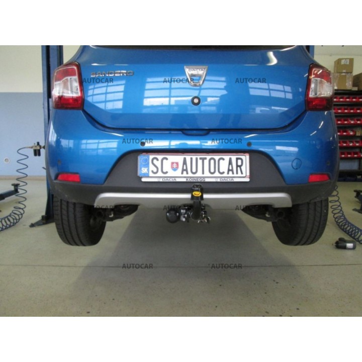 Towbar, Auto-Hak, Automatic Detachable System, Dacia Sandero Stepway 2013 - 2020 - EDK.ro