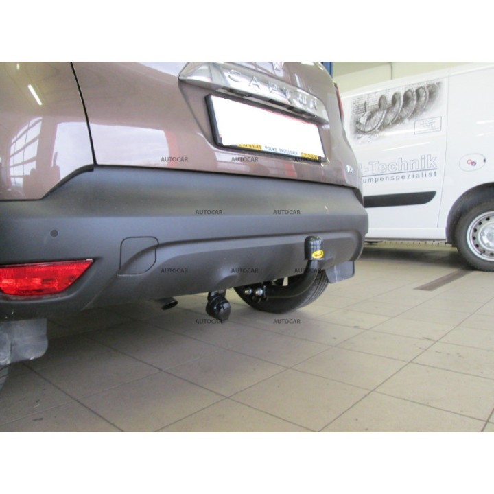Towbar, Auto-Hak, Semi-Detachable System, Renault Captur 2013 - 2019 - EDK.ro