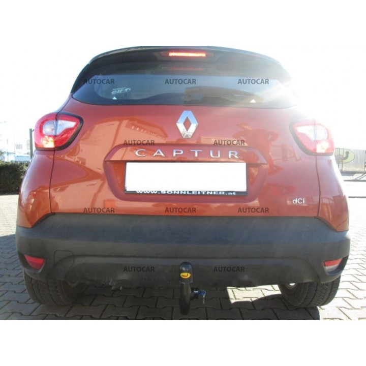 Towbar, Auto-Hak, Vertical Detachable System, Renault Captur 2013 - 2019 - EDK.ro