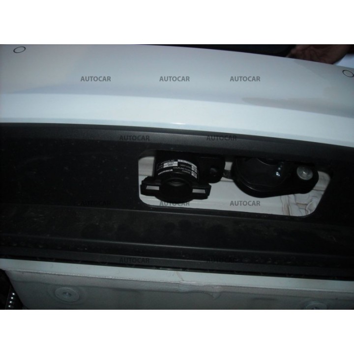 Vertical Detachable Towbar with Key, Westfalia Automotive VII Estate, Volkswagen Golf 2013 - Present - EDK.ro