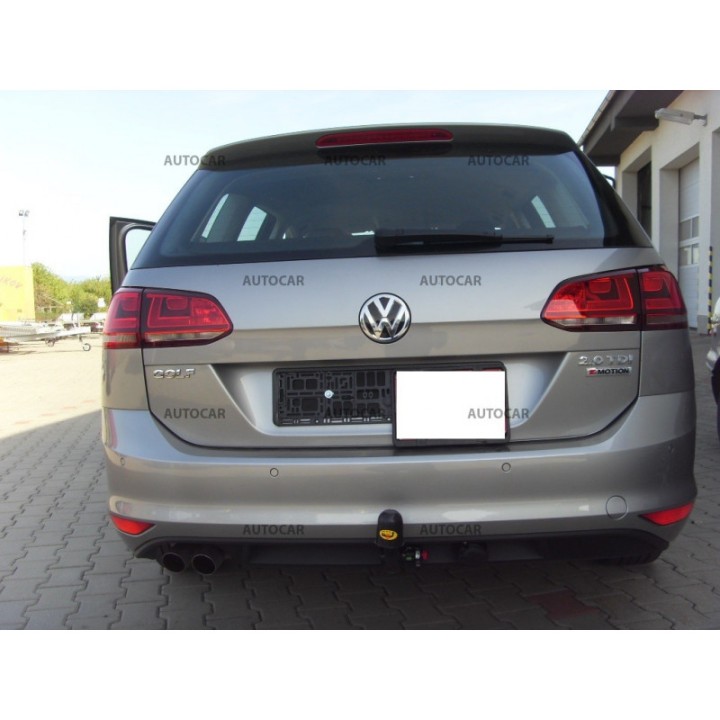 Cârlig de Remorcare Detașabil Vertical cu Cheie, Westfalia Automotive VII Estate, Volkswagen Golf 2013 - Prezent - EDK.ro
