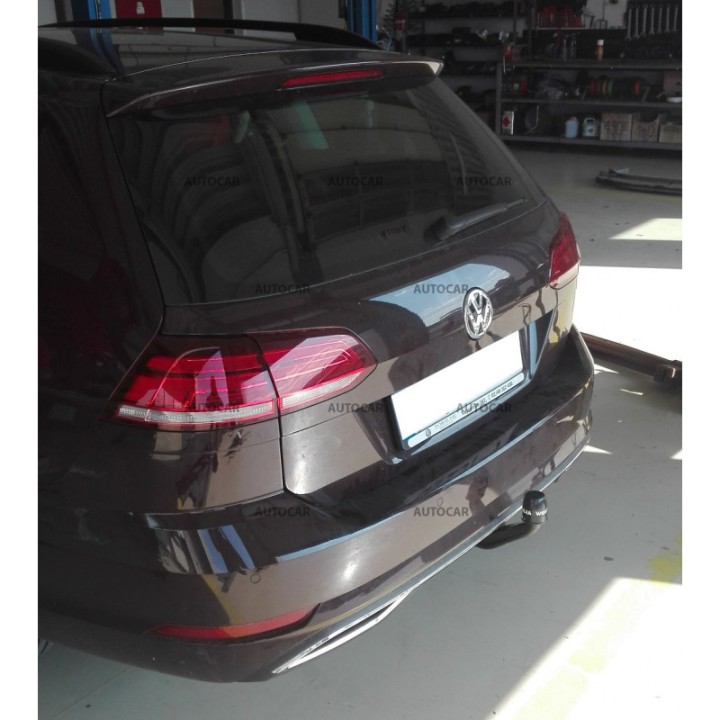 Cârlig de Remorcare Detașabil Vertical cu Cheie, Westfalia Automotive VII Estate, Volkswagen Golf 2013 - Prezent - EDK.ro