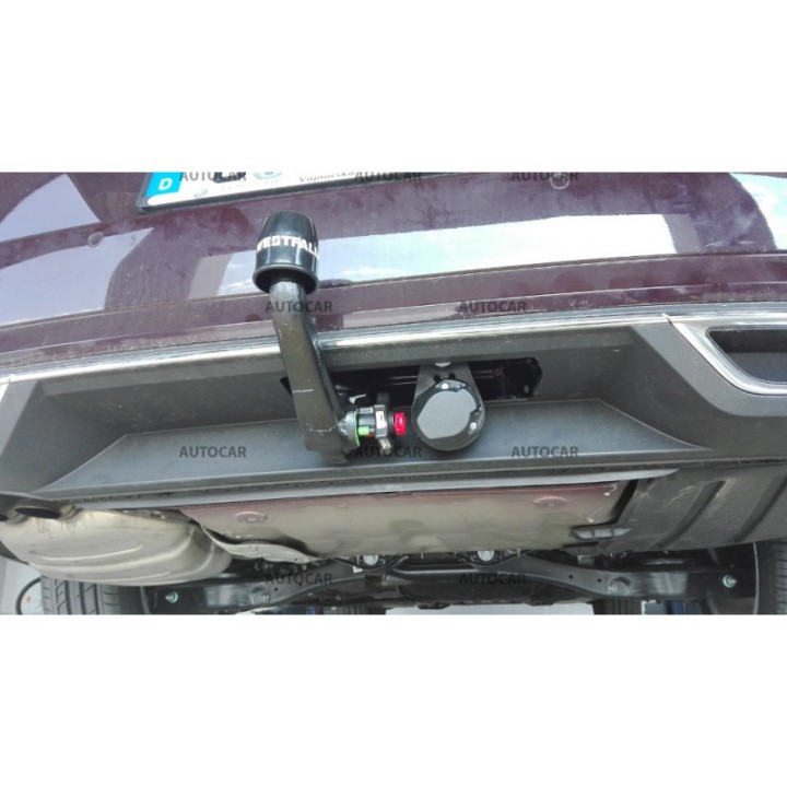 Vertical Detachable Towbar with Key, Westfalia Automotive VII Estate, Volkswagen Golf 2013 - Present - EDK.ro