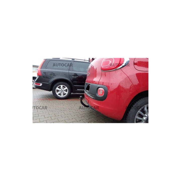 Towbar, Auto-Hak, Vertical Detachable System, Fiat 500L 2013 - Present - EDK.ro