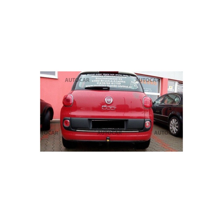 Towbar, Auto-Hak, Vertical Detachable System, Fiat 500L 2013 - Present - EDK.ro