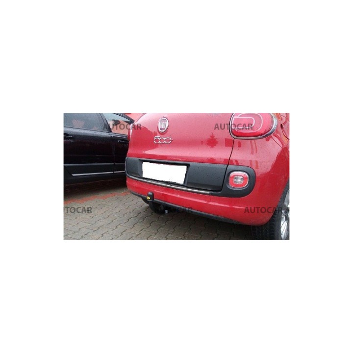 Cârlig de Remorcare, Auto-Hak, Sistem Demontabil Vertical, Fiat 500L 2013 - Prezent - EDK.ro