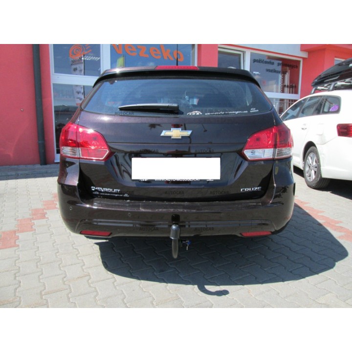 Cârlig de Remorcare, Auto-Hak, Sistem Demontabil Vertical, Chevrolet Cruze 2012 - Prezent - EDK.ro