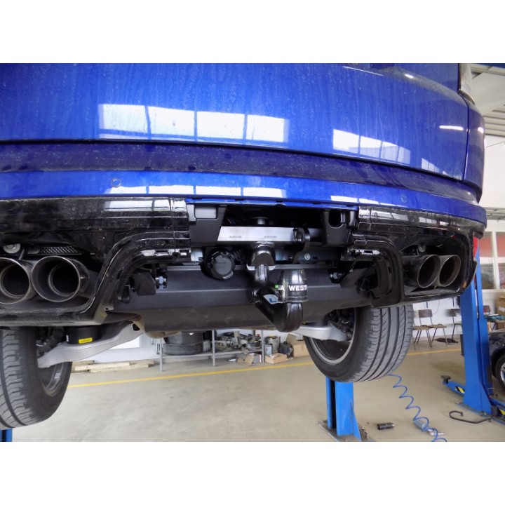 Vertical Detachable Towbar with Key, Westfalia Automotive L494, Land Rover Range Rover Sport 2013 - Present - EDK.ro