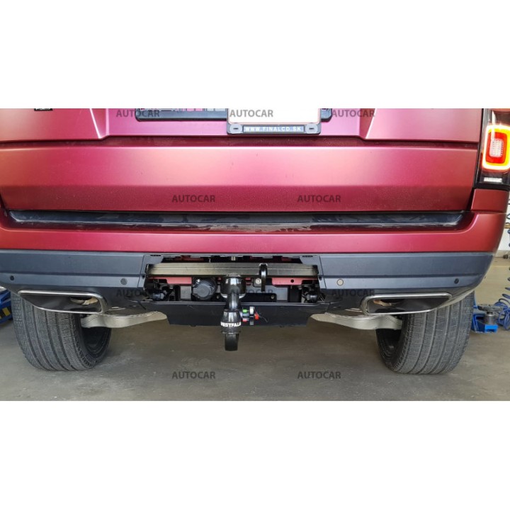 Cârlig de Remorcare Detașabil Vertical cu Cheie, Westfalia Automotive L405, Land Rover Range Rover 2013 - Prezent - EDK.ro