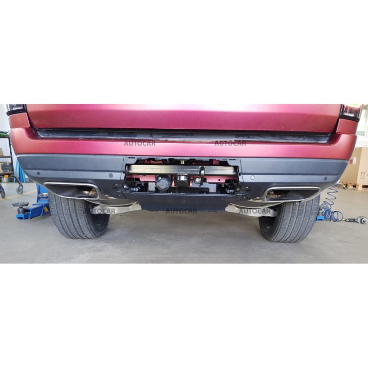 Vertical Detachable Towbar with Key, Westfalia Automotive L405, Land Rover Range Rover 2013 - Present - EDK.ro