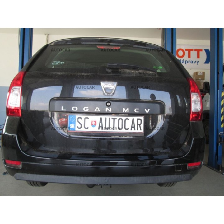 Cârlig de Remorcare, Auto-Hak, Sistem Demontabil Automat, Dacia Logan Combi 2013 - Prezent - EDK.ro