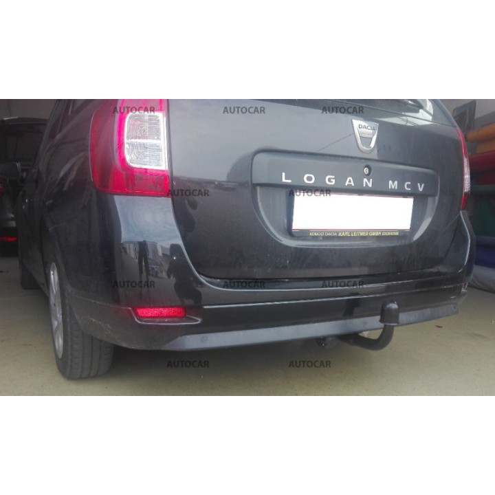 Towbar, Auto-Hak, Vertical Detachable System, Dacia Logan Station Wagon 2013 - Present - EDK.ro