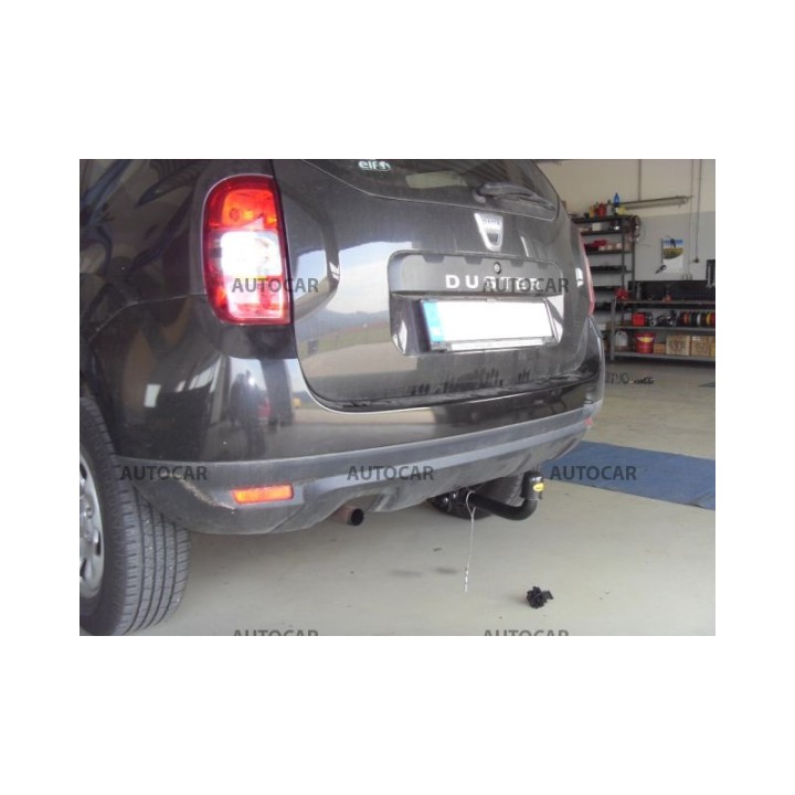 Cârlig de Remorcare, Auto-Hak, Sistem Demontabil Automat, Dacia Duster 2013 - 2017 - EDK.ro
