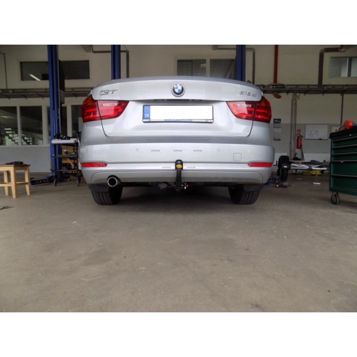 Vertical Detachable Towbar with Key, Westfalia Automotive 3 GT F34, BMW Seria 3 2013 - 2014 - EDK.ro