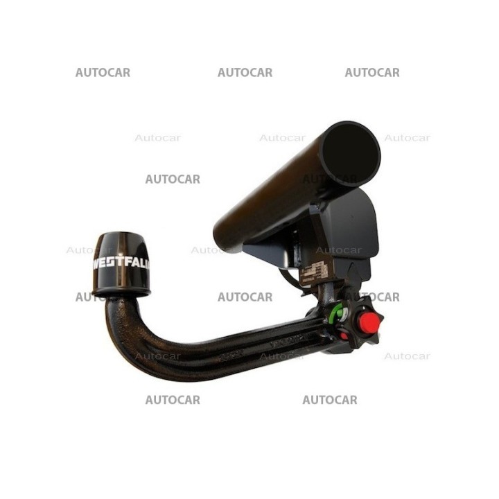 Cârlig de Remorcare Detașabil Vertical cu Cheie, Westfalia Automotive LANDCRUISER 5 Uși J /155, Toyota Land Cruiser 150 2009 - P
