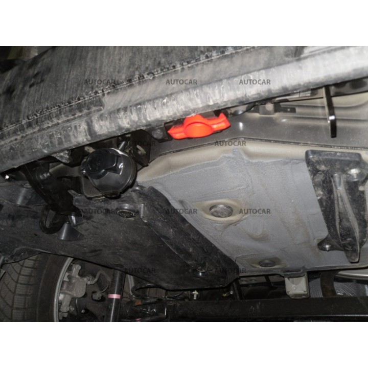 Vertical Detachable Towbar with Key, Westfalia Automotive LANDCRUISER 5 Doors J /155, Toyota Verso 2009 - 2018 - EDK.ro