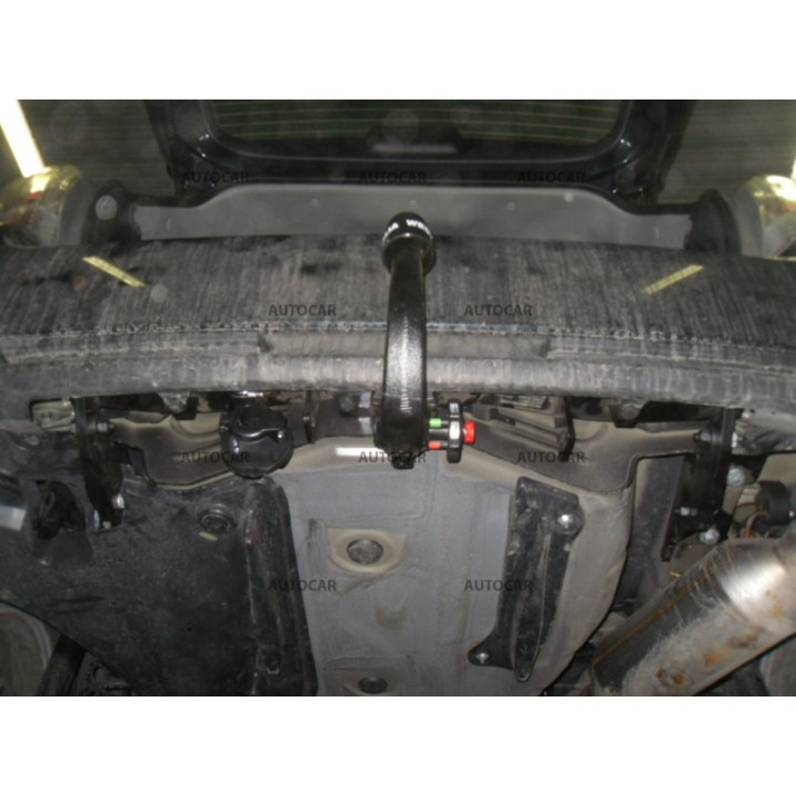 Vertical Detachable Towbar with Key, Westfalia Automotive LANDCRUISER 5 Doors J /155, Toyota Verso 2009 - 2018 - EDK.ro